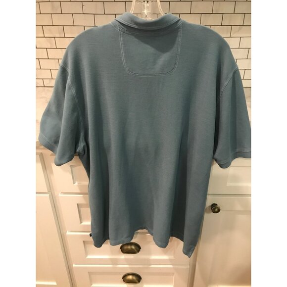 Tommy Bahama Shirt Mens XL Blue Island Zone Polo Pima Cotton Coastal Beach - Picture 4 of 9